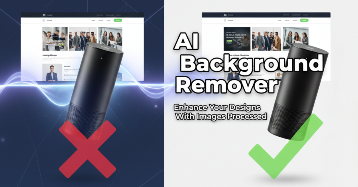 Enhance Your Designs With Images Processed By An AI Background Remover