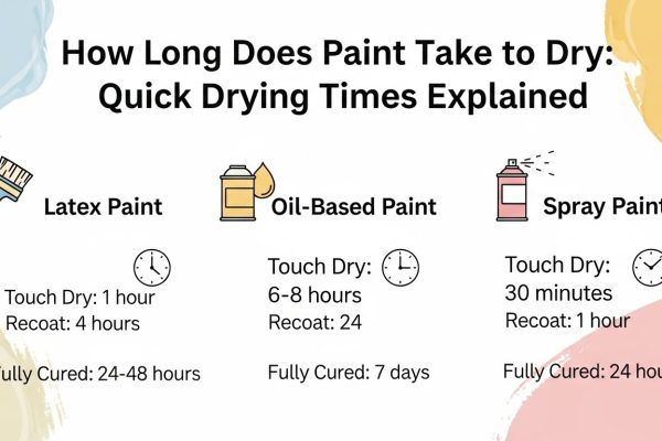 How Long Does Paint Take to Dry Quick Drying Times Explained