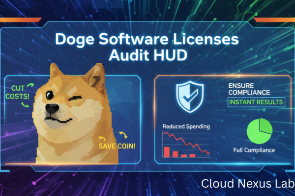 doge software licenses audit hud