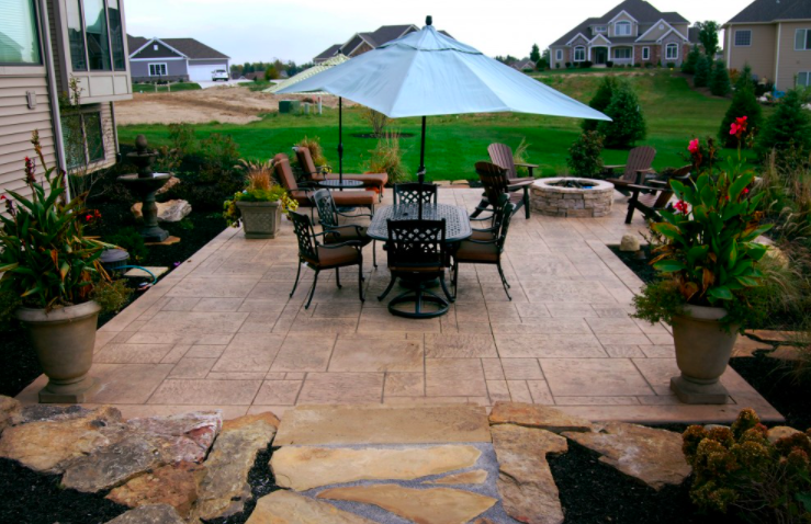 Stamped Concrete in Fort Wayne
